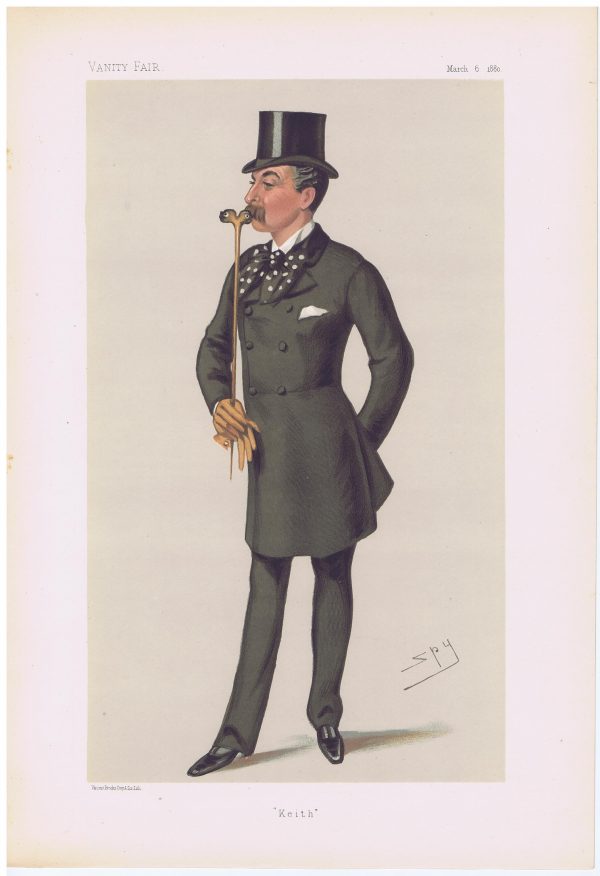 Colonel James Keith Fraser Vanity Fair Print