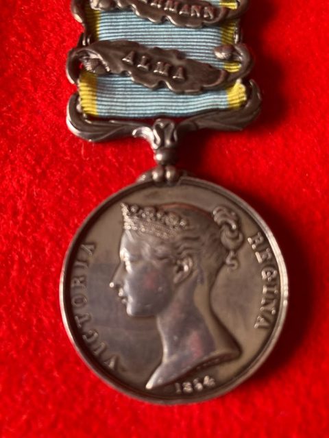 Crimea medal to 33rd Regiment of Foot - Medals And Memorabilia