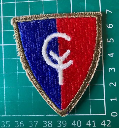 38th Infantry Division Cloth badge - Medals And Memorabilia