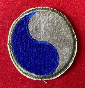 US Army 29th Infantry Division patch - Medals And Memorabilia