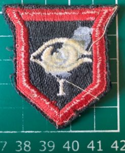 Reverse of 1st Guards Brigade cloth badge