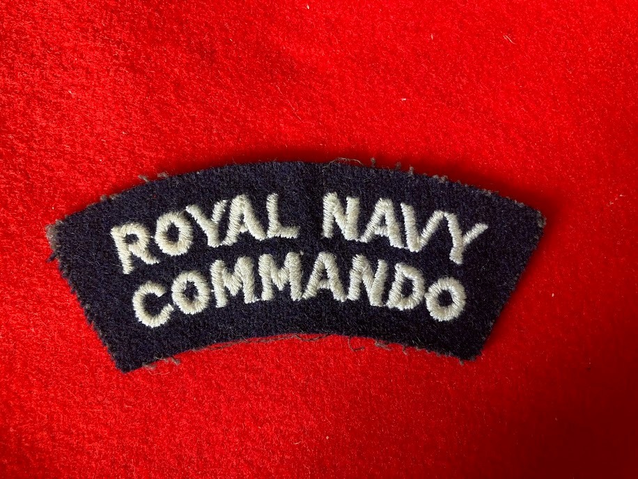 Royal Navy Commando shoulder title (Copy) - Medals And Memorabilia