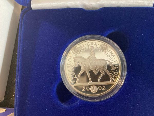 2002 Golden Jubilee Proof Silver Coin