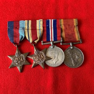 South African Infantry medal group