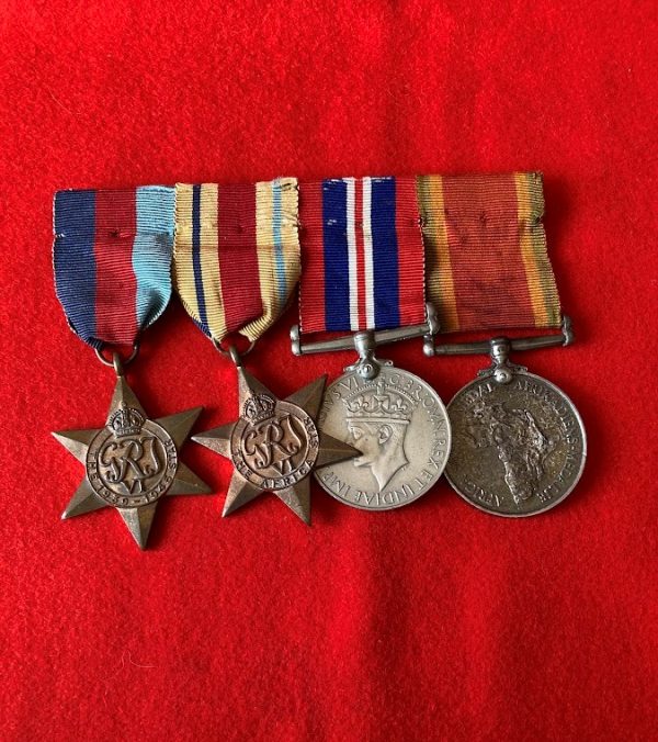 South African Infantry medal group