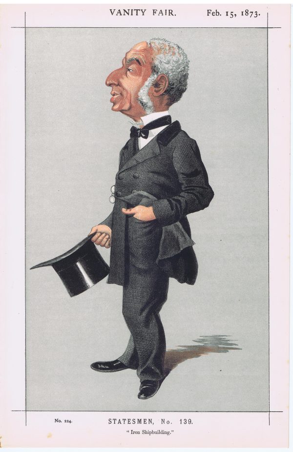 Joseph Samuda Vanity Fair print 1873