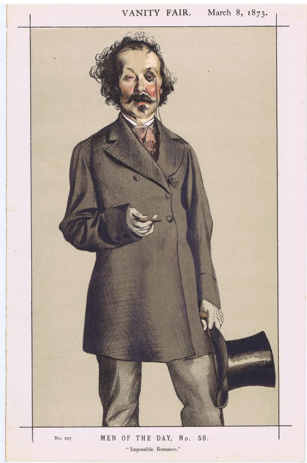 Mayne Reid Vanity Fair Print 1873