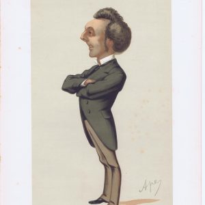 Pope Hennessy Vanity Fair Print 1875