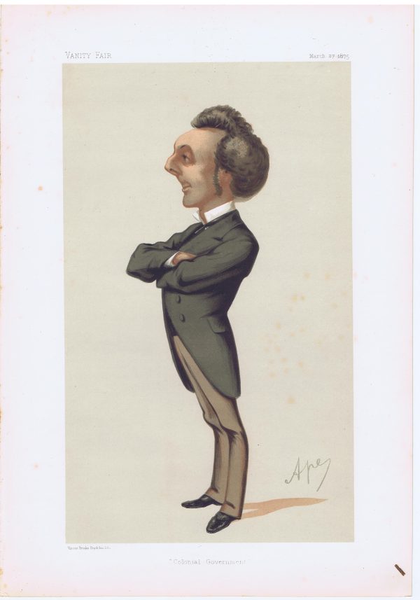 Pope Hennessy Vanity Fair Print 1875