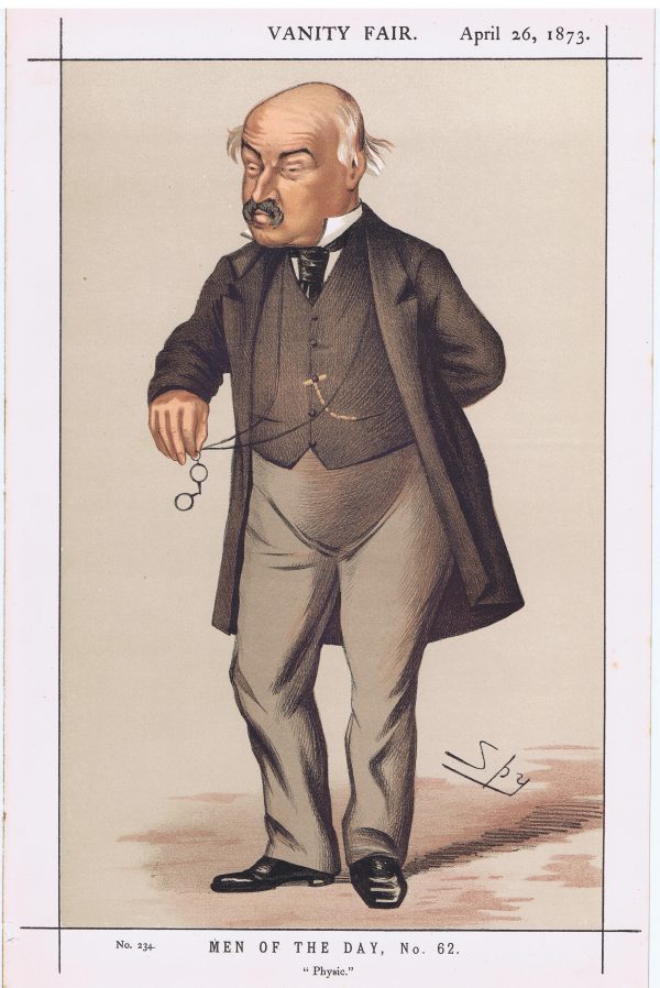 Sir William Jenner Vanity Fair Print 1873