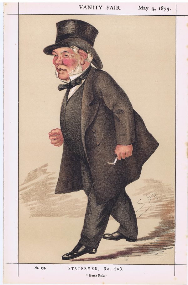 Isaac Butt Vanity Fair print 1873