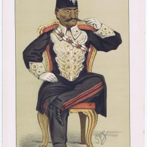 Vanity Fair print Shah of Persia 1873