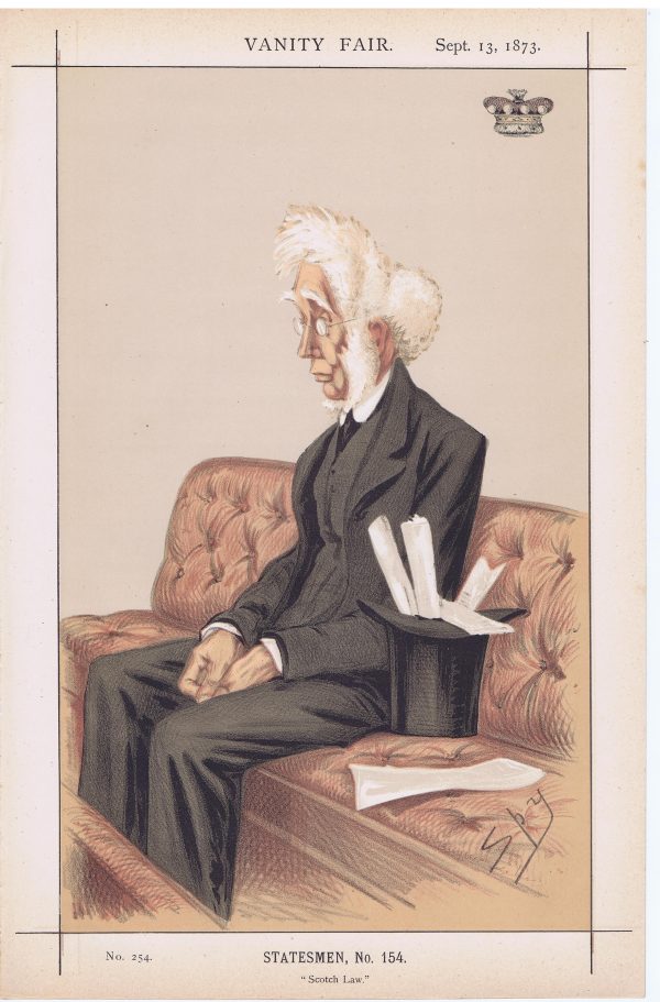 Lord Colonsay Vanity Fair print 1873