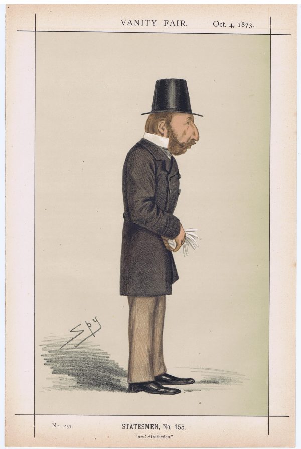 Campbell and Stratheden Vanity Fair print 1873