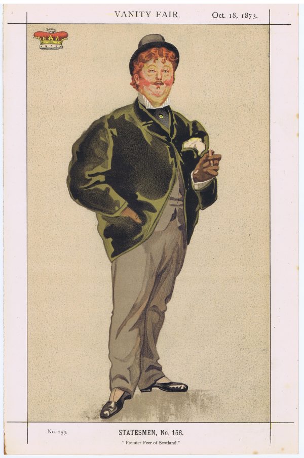 Duke Of Hamilton Vanity Fair print 1873