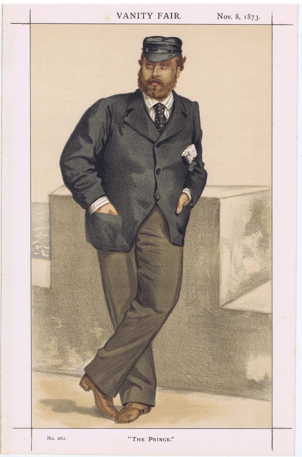 Vanity Fair Print The Prince Of Wales 1873