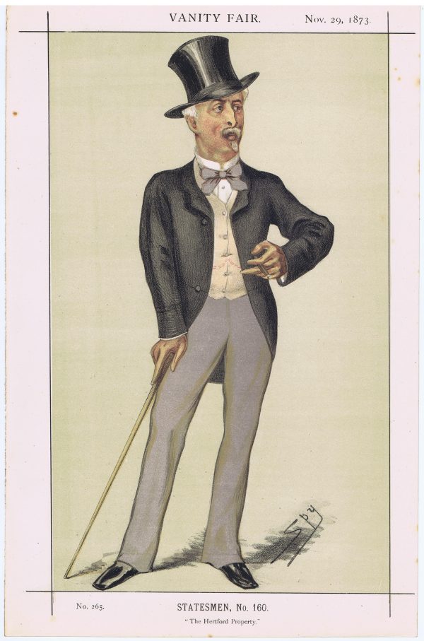 Richard Wallace Vanity Fair print 1873