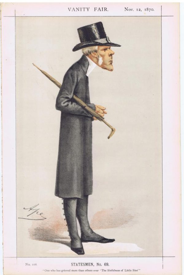 Bishop of London Vanity Fair Print 1870