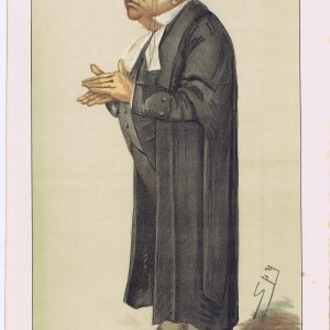 Serjeant Parry Vanity Fair Print 1873