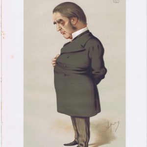 William Gull Original Vanity Fair Print 1875