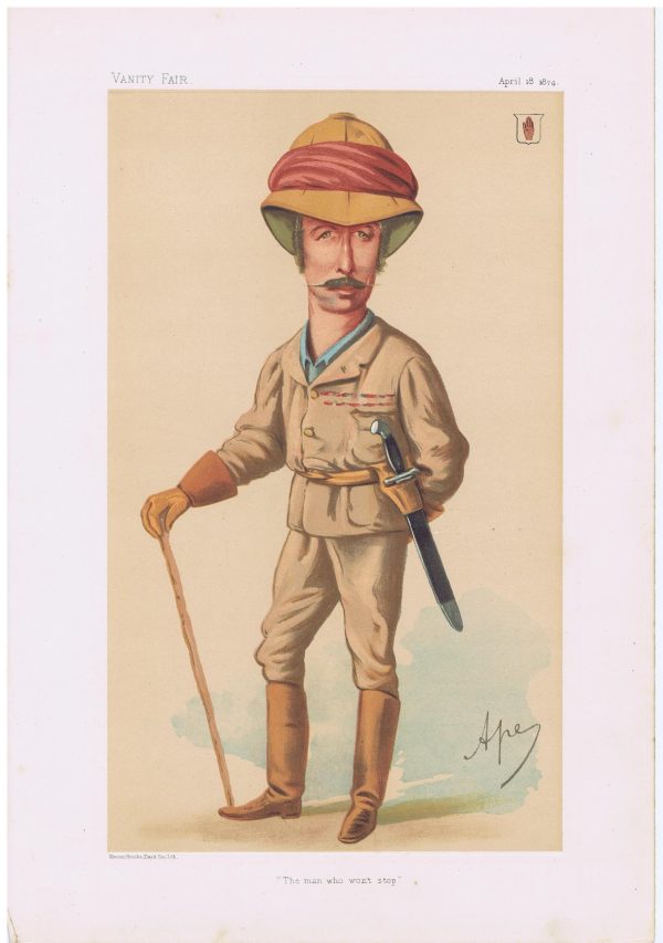 Vanity Fair Print Sir Garnet Wolseley 1874