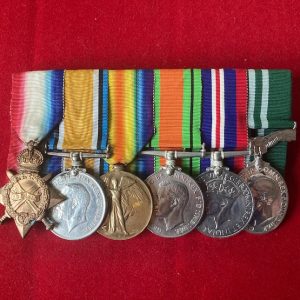 WW1 Medal Groups