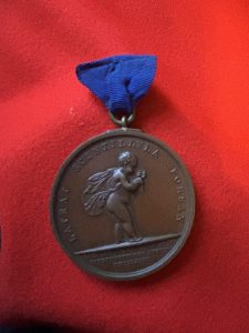 Royal Humane Society Medal 1865 to JOHN MARTIN H.M.S. EAGLE 1865