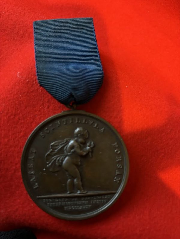 Royal Humane Society Medal WILLIAM TALLACK SEAMAN. HMS RETRIBUTION 1856