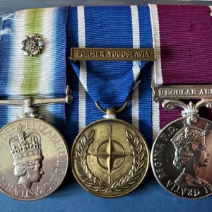 Royal Engineers Falklands medal group