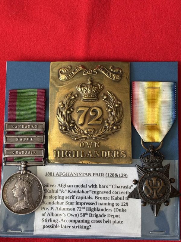 72nd Highlanders Second Afghan War