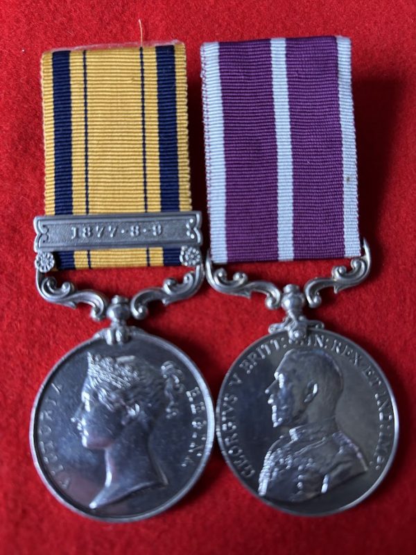 South Wales Borderers Zulu medal pair