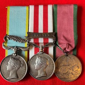 Crimean War, Indian Mutiny medal group