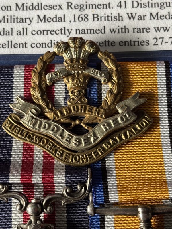 Great War double gallantry medal group