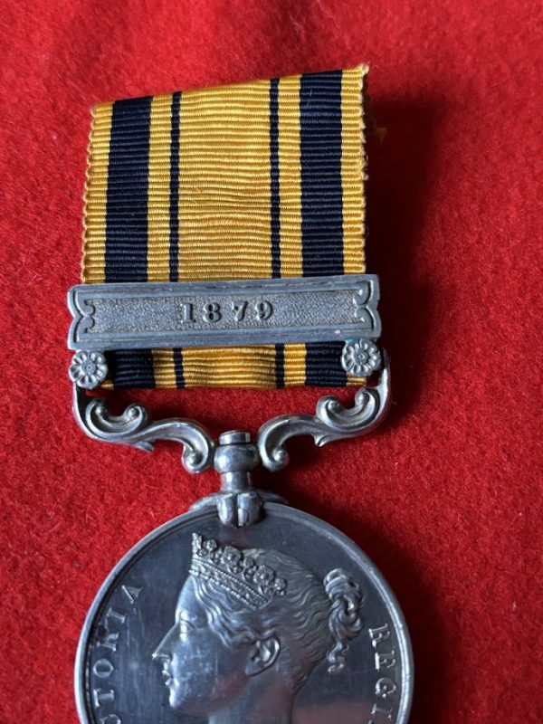 HMS Shah Zulu medal 1879