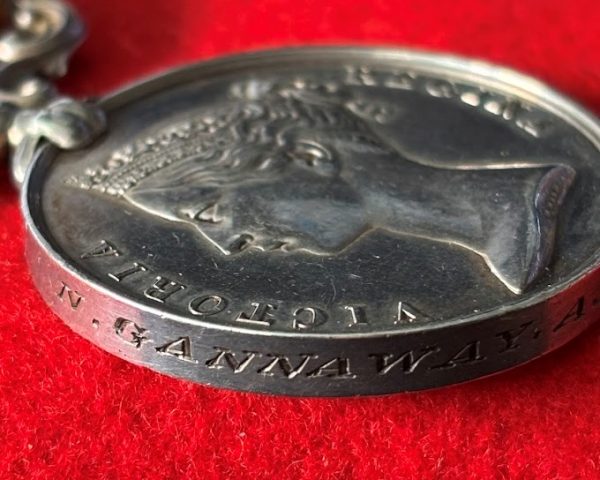 HMS Boadicea South Africa 1879 Medal