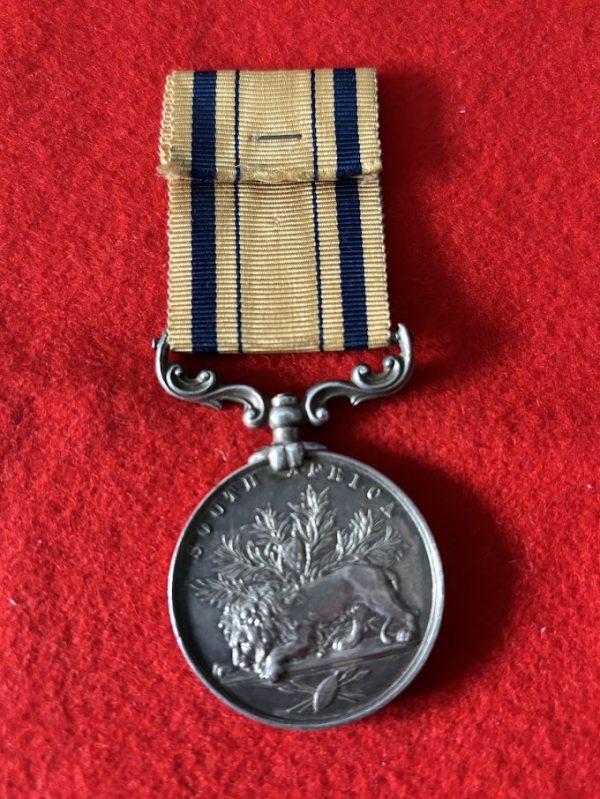 HMS Shah South Africa 1879 Medal, died aboard