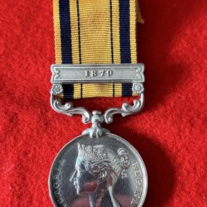 HMS Shah torpedo party Zulu Medal