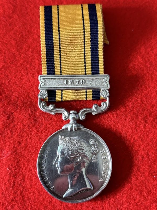 HMS Shah torpedo party Zulu Medal