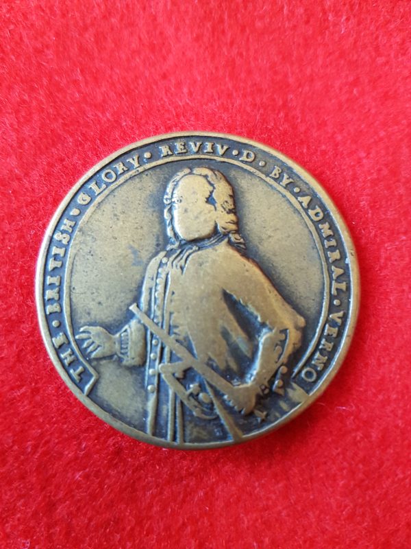 Admiral Vernon Portobello medal