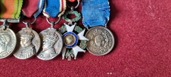 miniature medal group