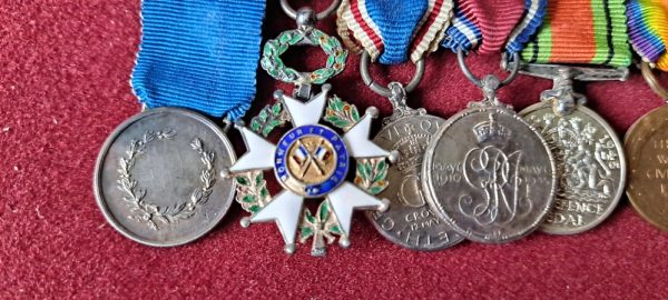 miniature medal group