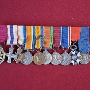 miniature medal group