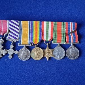 Miniature medal group