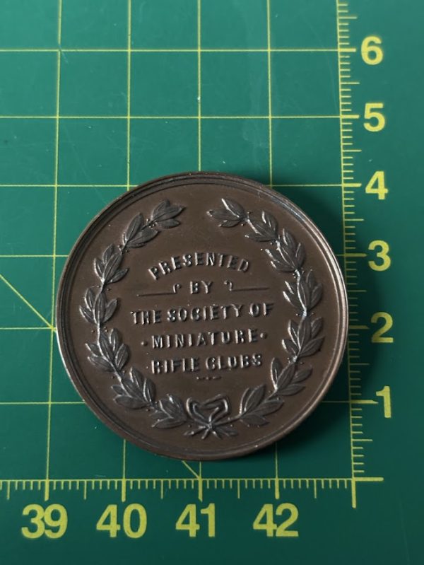 Miniature Rifle Clubs medallion