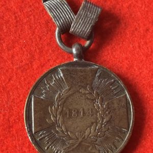 Prussian campaign medal of 1814