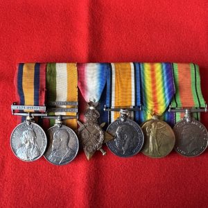 6th Middlesex Regiment ABW and RA medal group