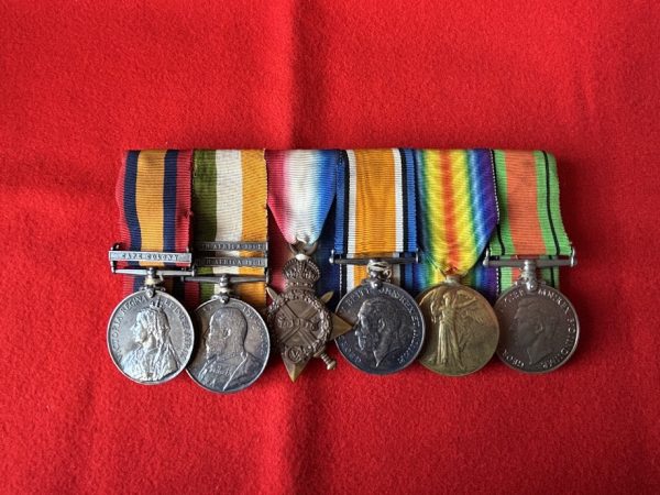 6th Middlesex Regiment ABW and RA medal group