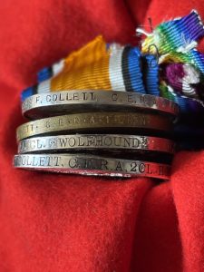 HMS Wolfhound MSM medal group