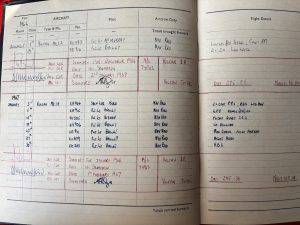 Cold War & SAR Log Book Goldfish Club