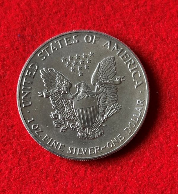 1991 AMERICAN EAGLE SILVER DOLLAR